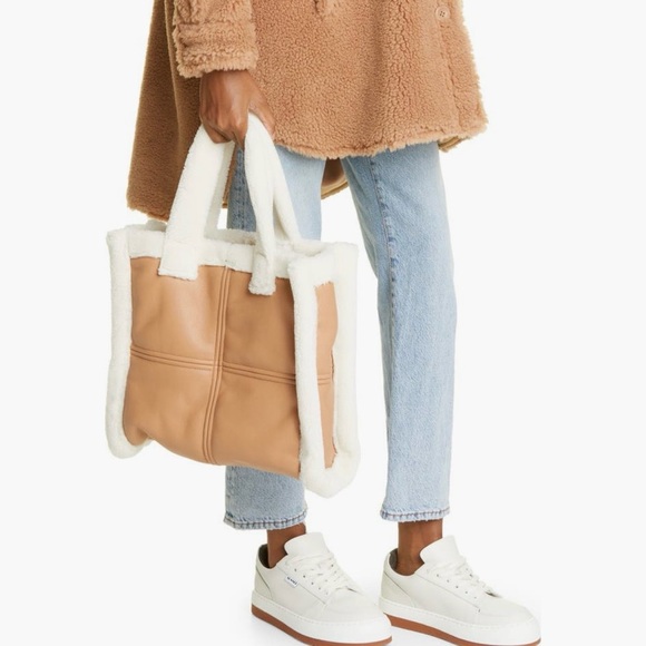 Stand Studio Medium Lolita
Faux Shearling & Faux Leather Tote - Picture 11 of 14